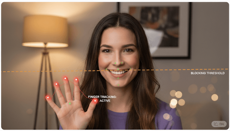 NoFingo live detection preview